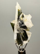 Load image into Gallery viewer, Green Cap Stak Nala Tourmaline with Cleavelandite – Haramosh Mountains, Pakistan | Thumbnail Specimen

