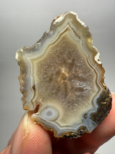 Load image into Gallery viewer, Polished Malawi Agate Half – High-Grade African Banded Agate Display Specimen

