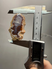 Load image into Gallery viewer, Moroccan Red and Purple Banded Agate Sahara | High Atlas | Polished
