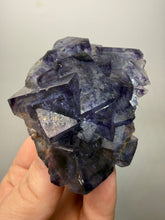 Load image into Gallery viewer, High Grade Purple YGX Fluorite Cluster – Yaogangxian Mine, Hunan, China | Collector Mineral Specimen
