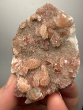 Load image into Gallery viewer, Rare Druzy Pink &amp; Red Apophyllite Crystal Cluster – High Grade Collector Mineral Specimen | India
