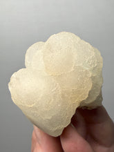 Load image into Gallery viewer, High-Grade “Dream Cloud” Druzy Chalcedony Stalactite — Maharashtra, India (Collector Display Specimen)
