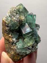 Load image into Gallery viewer, Rare Tenebrescent Color-Changing Cubic Fluorite | Hidden Forest Pocket — Diana Maria Mine, Frosterley, Weardale, County Durham, England

