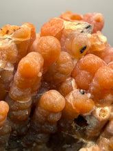 Load image into Gallery viewer, “Goblin Chalcedony” Pink &amp; Orange Druzy Botryoidal Stalactites— Tichka Massif, High Atlas, Morocco
