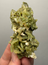 Load image into Gallery viewer, High-Grade Green Heulandite Crystal Cluster | Deccan Traps, Maharashtra, India | Collector Mineral Specimen
