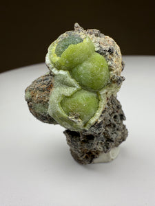 Green Wavellite Cluster Mineral Specimen • Arkansas, USA