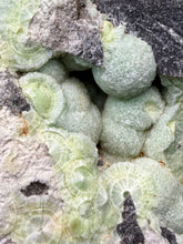 Load image into Gallery viewer, High-Grade Green Wavellite Collectors Specimen - Radiating Botryoidal Crystal Formation - Arkansas, USA
