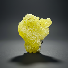 Load image into Gallery viewer, Vibrant Yellow Brucite Thumbnail Mineral Specimen | Collector Crystal from Killa Saifullah District in Balochistan Province, Pakistan
