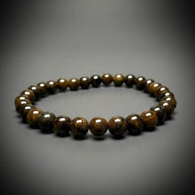 Load image into Gallery viewer, BRACELET Tiger Iron - SM 6MM Beads
