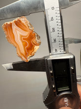 Load image into Gallery viewer, High-Grade Indonesian Sumatra Agate Pair – Vibrant Banded Chalcedony with Rich Color Zoning | Ethical Lapidary &amp; Collector Display Specimens
