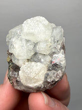 Load image into Gallery viewer, Lustrous Apophyllite over Red Heulandite (Zeolite Pocket) — Deccan Traps, Maharashtra, India
