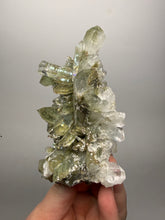 Load image into Gallery viewer, Chlorite-Included Quartz Cluster (Green Phantom Quartz) | Double Sided | Pakistan Mineral Specimen
