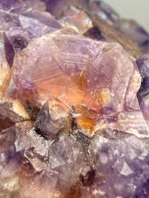 Load image into Gallery viewer, Premium Hematite-Phantom Deep Magenta Ametrine Cluster | Deccan Traps, India | Collector Mineral Specimen
