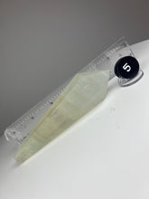 Load image into Gallery viewer, Dendrite Manganese and Iron Included Rainbow Fluorite Wand
