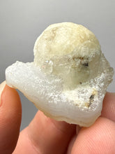 Load image into Gallery viewer, Rare Botryoidal Yellow Fluorite on Quartz Matrix  Collector Mineral Specimen – Maharashtra, India
