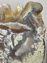 Load image into Gallery viewer, 4.5” Polished Native Copper in Chrysocolla and Botryoidal Chalcedony — Display Specimen (Indonesia)
