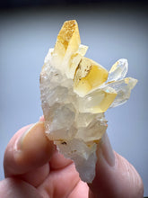 Load image into Gallery viewer, High Grade Golden Iron-Stained Himalayan Quartz Cluster | Rare Pakistan Mineral Specimen | Collector Display Crystal
