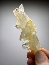 Load image into Gallery viewer, High Grade Golden Iron-Stained Himalayan Quartz Cluster | Rare Pakistan Mineral Specimen | Collector Display Crystal
