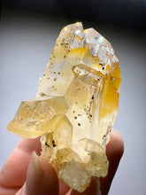 Load image into Gallery viewer, High Grade Golden Iron-Stained Himalayan Quartz Cluster | Rare Pakistan Mineral Specimen | Collector Display Crystal
