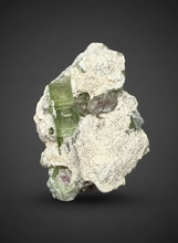 Load image into Gallery viewer, Watermelon Tourmaline on Matrix – Collector Mineral Specimen from Pakistan
