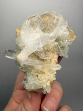 Load image into Gallery viewer, Chlorite-Included Quartz Cluster (Green Phantom Quartz) – Pakistan Mineral Specimen
