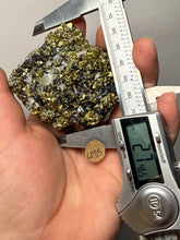 Load image into Gallery viewer, 3” New Find: Huanzala Mine Peru Sphalerite + Chalcopyrite + Apatite + Calcite + Quartz | Collector Display Specimen
