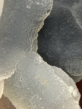Load image into Gallery viewer, Druzy Chalcedony Stalactite with Druzy Clear Apophyllite | Maharashtra, India
