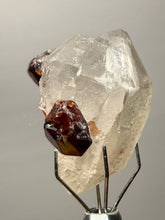 Load image into Gallery viewer, High-Grade Naturally Faceted Red Spessartine Garnet on Matrix — Skardu, Pakistan
