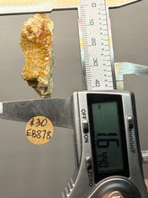 Load image into Gallery viewer, Hessonite Garnet Cluster on Matrix – Natural Collector Specimen from Pakistan | High-Grade Orange-Red Garnet Crystals
