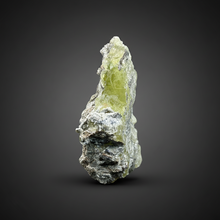 Load image into Gallery viewer, Vibrant Yellow Brucite Thumbnail Mineral Specimen | Collector Crystal from Killa Saifullah District in Balochistan Province, Pakistan

