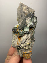 Load image into Gallery viewer, High-Grade Green Wavellite Collectors Specimen - Radiating Botryoidal Crystal Formation - Arkansas, USA
