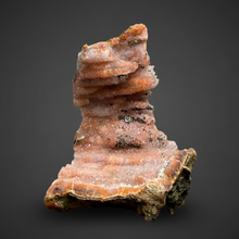 Load image into Gallery viewer, “Goblin Chalcedony” Pink &amp; Orange Druzy Botryoidal Stalactites — Tichka Massif, High Atlas, Morocco
