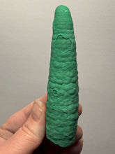 Load image into Gallery viewer, 4.4” High-Grade Malachite Stalactite “Cave” Formation | DR Congo | Mineral Collector Specimen
