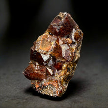 Load image into Gallery viewer, Premium Hematite-Phantom Deep Magenta Ametrine Cluster | Deccan Traps, India | Collector Mineral Specimen
