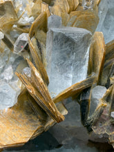 Load image into Gallery viewer, Premium Aquamarine with Mica on Matrix  Collector Mineral Specimen – Nagar Valley, Pakistan
