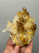 Load image into Gallery viewer, Golden Iron-Stained Himalayan Quartz Cluster | Pakistan | Collector Display Specimen
