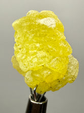 Load image into Gallery viewer, Vibrant Yellow Brucite Thumbnail Mineral Specimen | Collector Crystal from Killa Saifullah District in Balochistan Province, Pakistan
