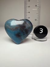 Load image into Gallery viewer, Blue Trolleite from Brazil • Heart
