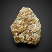 Load image into Gallery viewer, Hessonite Garnet Cluster on Matrix – Natural Collector Specimen from Pakistan | High-Grade Orange-Red Garnet Crystals
