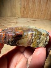 Load image into Gallery viewer, PREMIUM DISPLAY or LAPIDARY SLAB • Moroccan “Dream Landscape Jagate” (Purple, Teal, Red, Green, Red, Yellow &amp; Orange Moss Plume Agate + Jasper) Stone • Double Sided • High Atlas Mountains • Unpolished
