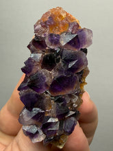 Load image into Gallery viewer, Premium Hematite-Phantom Deep Magenta Ametrine Cluster | Deccan Traps, India | Collector Mineral Specimen
