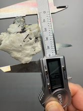 Load image into Gallery viewer, Dark Green Cap Stak Nala Tourmaline and Aquamarine on Cleavelandite Matrix – Haramosh Mountains, Pakistan
