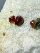 Load image into Gallery viewer, High-Grade Naturally Faceted Red Spessartine Garnet on Matrix — Skardu, Pakistan
