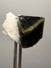 Load image into Gallery viewer, Green Cap Stak Nala Tourmaline with Cleavelandite – Haramosh Mountains, Pakistan | Thumbnail Specimen
