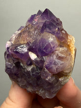 Load image into Gallery viewer, Premium Hematite-Phantom Deep Magenta Ametrine Cluster | Deccan Traps, India | Collector Mineral Specimen
