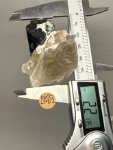 Load image into Gallery viewer, Blue Cap Tourmaline on Quartz Specimen – Pakistan
