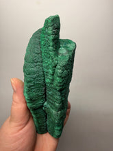Load image into Gallery viewer, 6”+ Triple Malachite Stalactite — Botryoidal “Cave” Formation | DR Congo  | Collector Mineral Specimen

