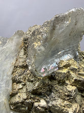 Load image into Gallery viewer, High-Grade Blue Barite with Iron Pyrite | Sidi Lahcen Mine, Nador, Morocco
