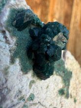 Load image into Gallery viewer, Gemmy Green Heulandite • Maharashtra, India
