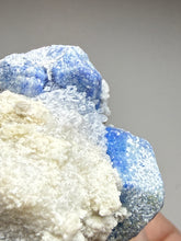 Load image into Gallery viewer, Afghanite Lazurite Specimen | Deep Blue Lapis-Grade Crystal on Matrix | Collector Display Mineral
